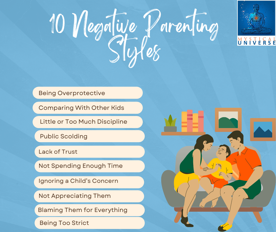 10 Negative Parenting Styles to be Avoided